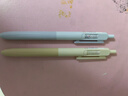 咔巴熊 转转笔许愿按动黑色中性笔0.5mm ST头创意高颜值可爱速干顺滑学生专用 山水画卷4支装 实拍图