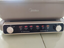 美的（Midea）电火锅鸳鸯锅电煮锅火锅专用锅多功能锅料理烤肉锅分体式多功能一体电锅0氟钛陶HGS352866S 实拍图