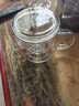 富光花茶杯 男女士茶水分离杯子 双层办公泡茶玻璃杯带把高硼硅水杯 实拍图