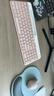 罗技（Logitech）时尚系列 K580 无线蓝牙键盘 办公键盘 便携超薄 笔记本键盘 平板键盘 茱萸粉 101键 实拍图