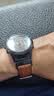 麦酷奇适用华为手表腕带watch3 GT GT2 GT2Pro荣耀magic小米Watch S1/S2皮革运动表带46mm表盘丨22mm口径 实拍图