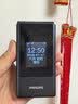 飞利浦（PHILIPS）老年手机4G全网通翻盖老人机超长待机大字体声音大屏按键老人机老年人专用手机 L8星空黑 实拍图