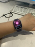Apple/苹果 Watch S11 智能手表GPS款42毫米银色铝金属表壳雾紫色运动型表带M/L MEUU4CH/B 实拍图