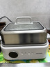 蓝宝（BLAUPUNKT）不锈钢电蒸锅多功能蒸炖锅10L双层蒸笼蒸炖一体24H智能预约煮锅蒸包子电炖锅ZG03B 实拍图