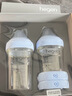 HEGEN海格恩新生儿防胀气奶瓶1-6个月以上ppsu仿母乳宽口径婴儿奶瓶 150ml+ 240ml （白）1-6月 实拍图