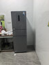 美的238升三门冰箱灰色小型风冷家用变频一级能效宿舍租房以旧换新小冰箱MR-249WTPE【国家补贴】 实拍图