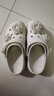 卡骆驰（CROCS）新款厚底云朵洞洞鞋送女友礼物206750 骨白色 37 -38 实拍图