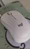 罗技（Logitech）M196 无线蓝牙鼠标 办公鼠标 笔记本商务办公家用 小巧便携 对称手型 珍珠白 实拍图