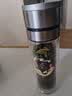 全钢玻璃保温杯茶水分离便携水杯速开直筒杯奢华款 定制姓：【王】 钢色盖速开447ML千层杯 实拍图
