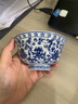 京东京造 青花缠枝莲压手杯 茶杯陶瓷功夫茶具压手杯主人杯礼盒120ml 实拍图