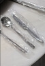 美厨（MAXCOOK）陨石纹316L不锈钢牛排刀叉 食品级刀叉西餐组合套装餐具MCGC2894 实拍图