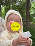 优衣库婴幼儿防紫外线网眼连帽开衫宝宝防晒衣衣服482045 41 杏黄色 80 实拍图