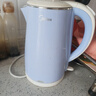 美的（Midea）电热水壶烧水壶1.7L304不锈钢0涂层双层隔热自动断电1500W养生冲奶 MK-SH17M130【价保618】 实拍图