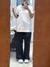阿迪达斯（adidas）三叶草系列 男子 3-STRIPES TEE 短袖 KB2460 白色 M 实拍图