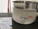 美的（Midea）电煮锅 小电锅 电蒸锅 电火锅 电热锅 分体式可拆洗 2.6L学生宿舍多功能锅 泡面锅 XZC2061 配蒸笼 实拍图