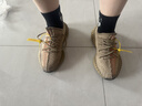 阿迪达斯Yeezy350脏橙天使青少年学生休闲鞋 送女友礼物FZ5240 UK3.536 实拍图