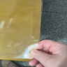 钟爱一生透明桌布防水软玻璃PVC餐桌垫茶几桌面垫【2.0足厚】透明80*120cm 实拍图
