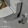 九牧（JOMOO）马桶 家用虹吸式马桶大冲力节水坐便器 防臭瞬冲 易洁抗菌马桶 行业爆款-升级无棱内壁11370-400坑 实拍图