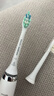 飞利浦（PHILIPS）电动牙刷头W2亮白适配钻石1/3/3pro/CI/导航刷系列刷柄 3支装HX6063/67 白色 实拍图