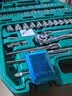 绿林（GREENER）汽修工具套装套筒扳手棘轮汽车维修组合修车工具箱多功能套装 【升级72齿弯柄】汽修工具46件套 实拍图