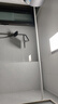 MYMOODHOUSE免打孔伸缩晾衣杆浴帘杆窗帘杆浴室挂衣撑杆可伸缩晾衣架110-200 实拍图