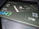 宏碁掠夺者（PREDATOR）1TB SSD固态硬盘 M.2接口(NVMe协议) GM7系列｜NVMe PCIe 4.0读速7200MB/s  AI电脑存储配件 实拍图
