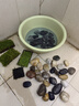 寿禾 鹅卵石石头大块水族箱鱼缸盆栽装饰铺路 2-4cm天然精抛鹅卵石1kg 实拍图