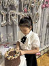 欧妮姿生日场景布置女孩生日气球道具氛围布置场景派对装饰快乐银色星月 实拍图