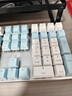 达尔优（dareu）EK815机械合金键盘 有线键盘 游戏键盘 108键单光 男生女生 电脑键盘  白色蓝色 青轴 实拍图
