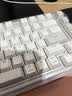 罗技（Logitech）ALTO KEYS K75M 琥珀系列 AI客制化无线机械键盘 热插拔大理石轴 白色 104键 实拍图