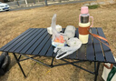 菱动力露营桌蛋卷桌户外折叠桌椅子野餐摆摊烧烤旅行野炊便携式桌椅 实拍图