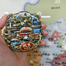 北京全景深浮雕金属冰箱贴长城天坛故宫鸟巢国风文创旅游伴手礼 【原创正品】北京环球影城 85*85mm 晒单实拍图