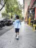 蕉下儿童防晒服外套披风男女童凉感透气防晒AL41324云朵漫游110 实拍图