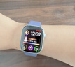 Apple/苹果 Watch S11 智能手表GPS款46毫米银色铝金属表壳雾紫色运动型表带M/L MEVX4CH/B 实拍图