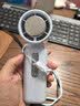 名创优品（MINISO）至尊系列4000mAh高速冰敷可折叠手持风扇礼物夏日出行必备降温蓝 实拍图