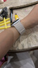 MSSM适用苹果手表表带apple watch S11/S10硅胶磁吸表带iwatch s9/se3/Ultra3/2回环运动表带 星光色 实拍图