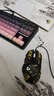罗技（G） G502 HERO主宰者 有线鼠标 游戏鼠标  g502hero  可配重HERO引擎 礼盒送男友 RGB炫彩灯光 G502H+黑金防滑贴 实拍图