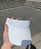 迪卡侬（DECATHLON）空顶帽男女夏天遮阳帽太阳帽鸭舌帽户外运动帽跑步帽子RUNC 新款白色-可调节松紧带款 新空顶帽松紧带（建议头围50-62厘米） 实拍图