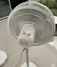 美的（Midea）【品质推荐】七叶轻音柔风电风扇/家用省电落地扇/台式电扇/广角摇头节能宿舍小型风扇 SAE35CA 实拍图