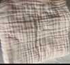 全棉时代 婴儿浴巾 新生儿童6层水洗纱布浴巾 男女纯棉小兔星星115*115cm 实拍图
