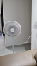 美的（Midea）【加大网罩】七叶轻音柔风电风扇/家用省电落地扇/小型台式电扇/广角摇头大风力宿舍风扇 SAE35CA1 实拍图