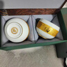 IKXO高端鎏金羊脂玉白瓷主人杯单杯个人专用茶杯送爸爸教师节长辈礼物 顺顺杯—杯内鎏金菩提叶款 礼盒装 实拍图