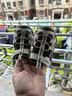泰兰尼斯夏季儿童凉鞋包头防踢学步鞋男宝宝软底机能鞋白/黑25码 实拍图