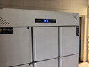 荣事达六门冰箱商用冰箱立式六门冰柜双温冷藏冷冻厨房冰箱电子温控低功耗餐饮后厨保鲜柜冷柜 实拍图