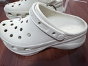 卡骆驰（CROCS）复古小鲸鱼洞洞鞋女鞋时尚厚底户外休闲沙滩鞋206302-2Y2 37-38 实拍图