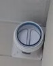 沐唯（muvi）油烟机烟道止逆阀卫生间+厨房专用止回阀防味一厨一卫止逆阀套装 实拍图