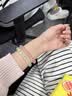 碧芳琼收藏级天然水晶手串男非洲老矿冰种荧光绿葡萄石手链送生日礼物 8mm荧光绿葡萄收藏级 实拍图