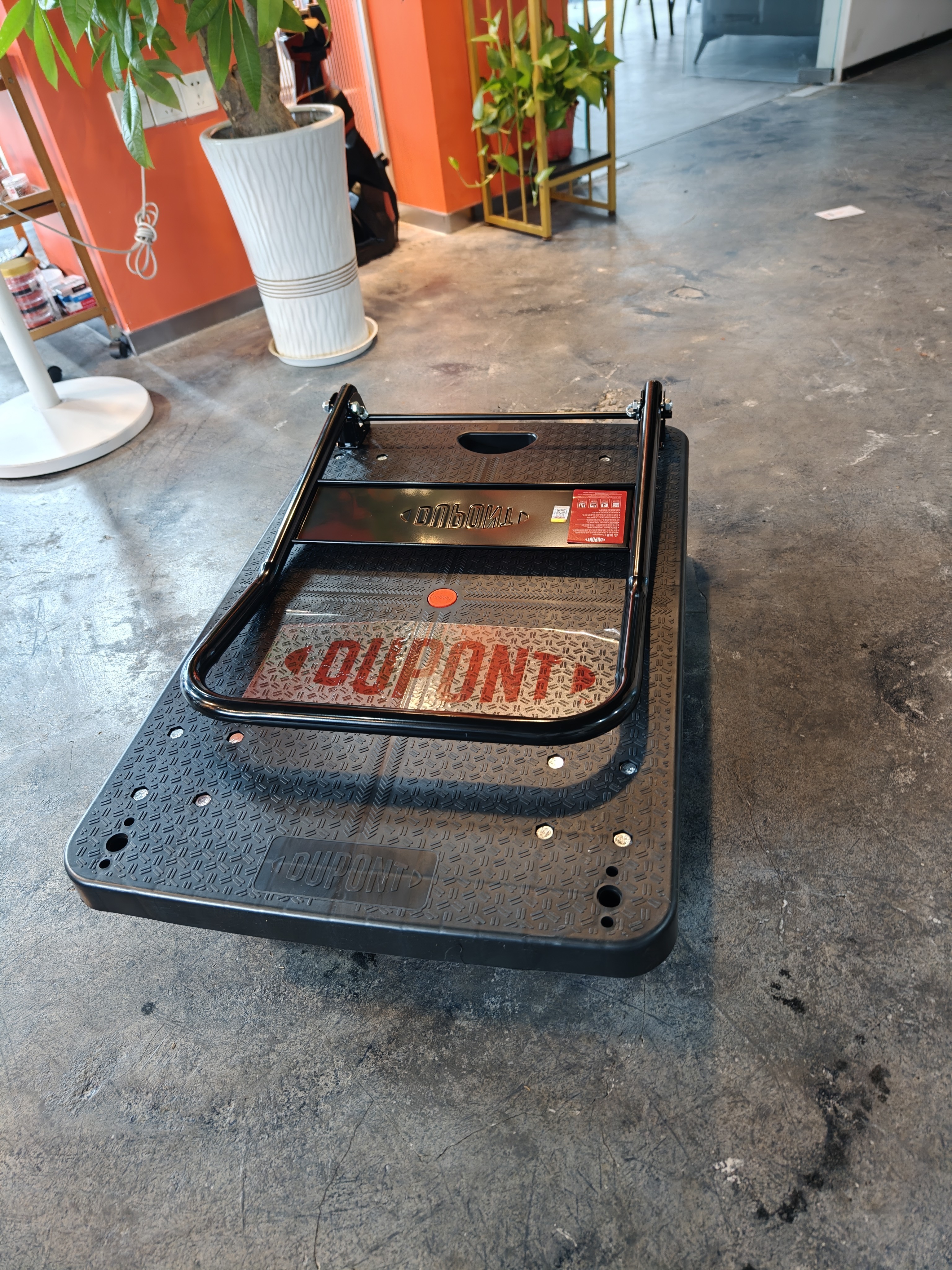 杜邦（DU PONT）平板小推车折叠拉货车快递搬运车手拉车拖车承重桥800斤升级200km 实拍图