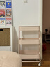 宜家（IKEA）拉斯克家居小推车置物架移动茶水桌书包架客厅厨房收纳架 【新品】大号35×45×77cm｜粉红色 实拍图