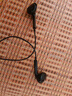 纽曼（Newmine）【TOP榜】NM-LK06 半入耳式线控有线耳机 手机耳机 音乐耳机 3.5mm接口 电脑笔记本手机适用 黑色 实拍图